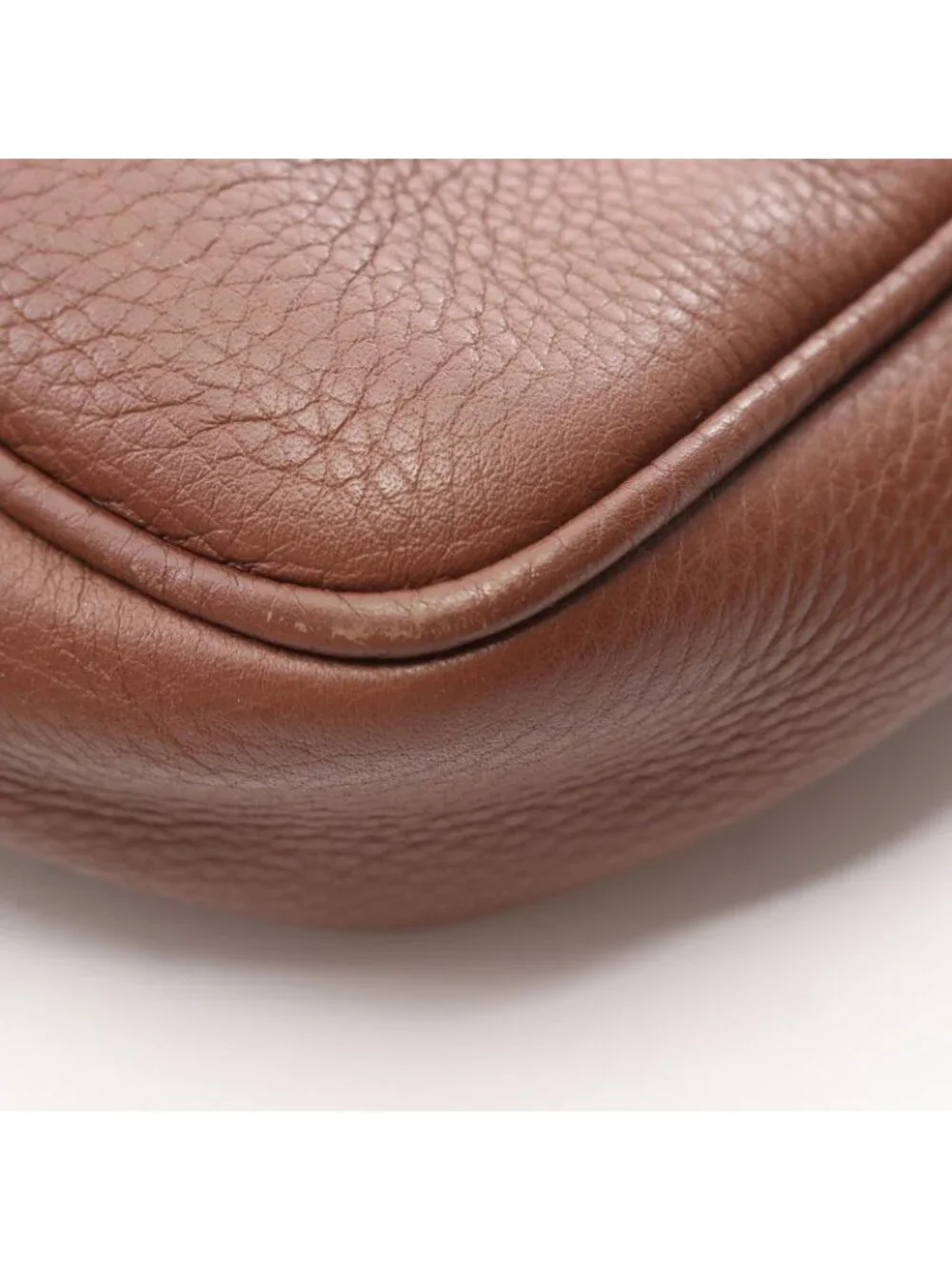 Gucci Briefcase Interlocking 2-Way Brown Leather